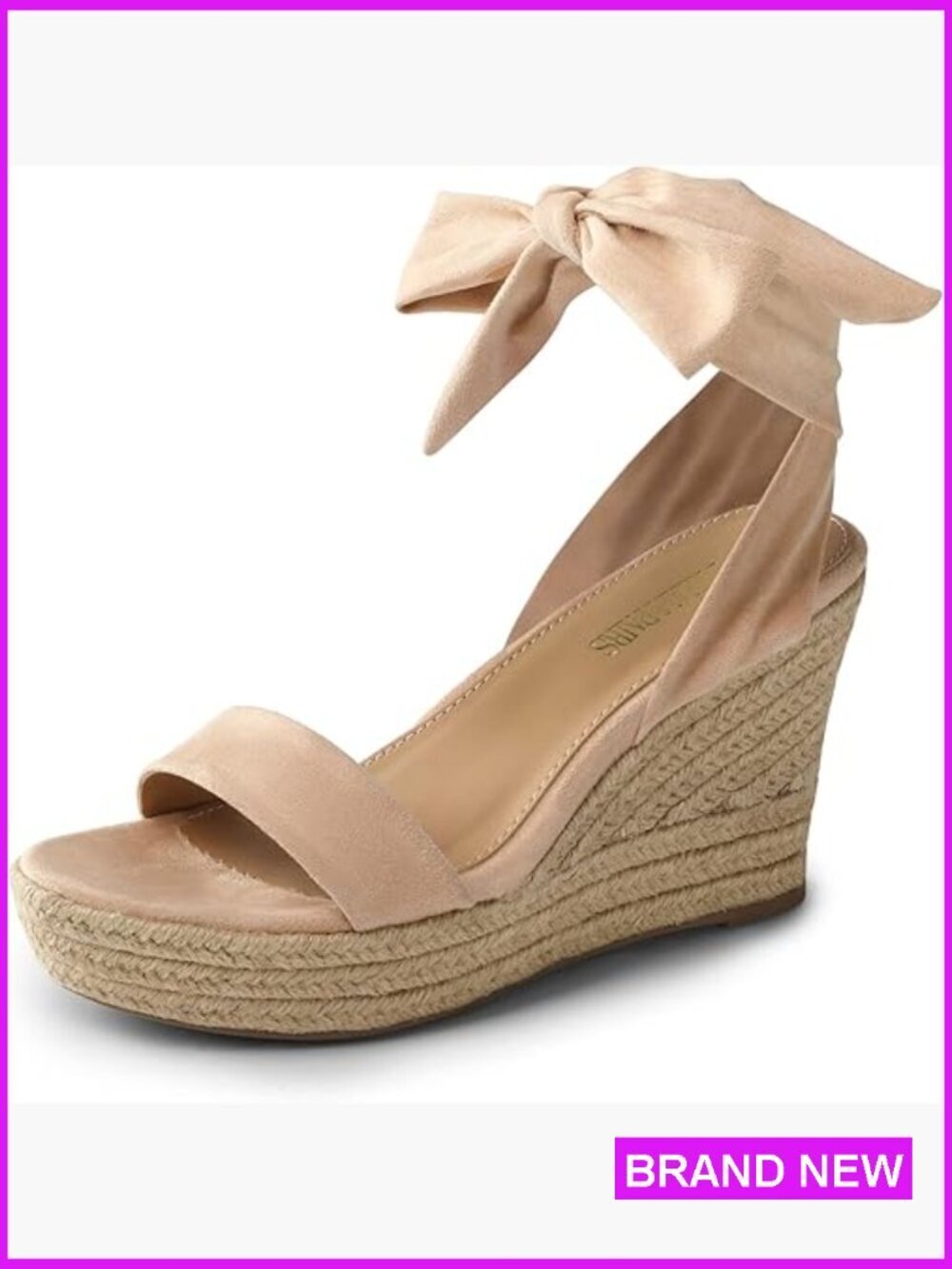 Espadrilles Wedges Lace Up Ankle Strap Platform Sandals Dressy Shoes Cute Tie
